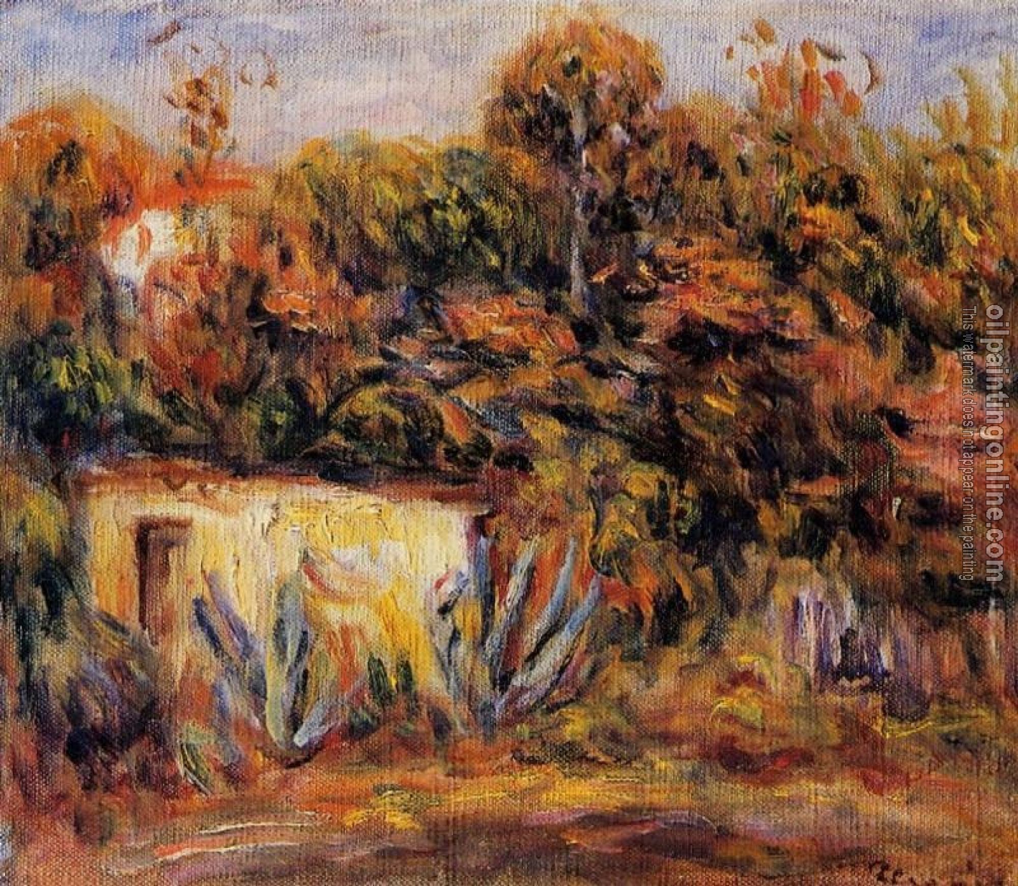 Renoir, Pierre Auguste - Cabin with Aloe Plants